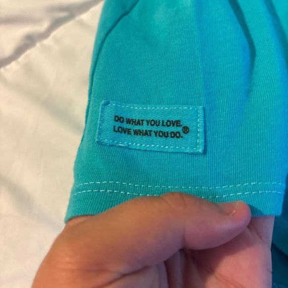 Life Is Good teal Crusher tank - Picture 5 of 5